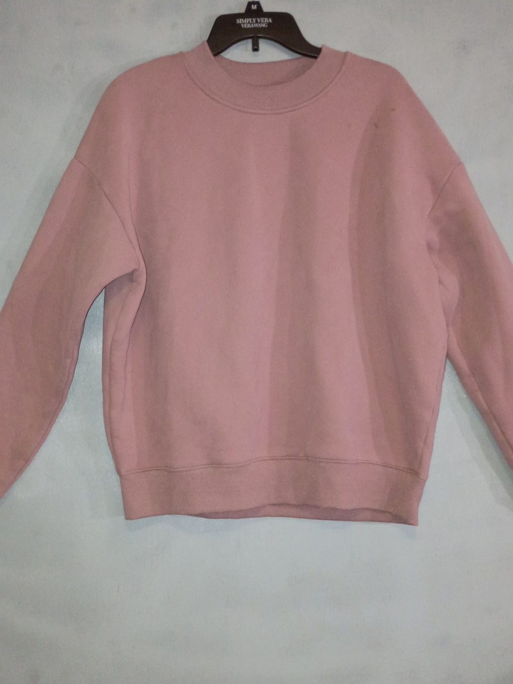 Comfrt Relaxed Crewneck Sweater - Dusty Pink